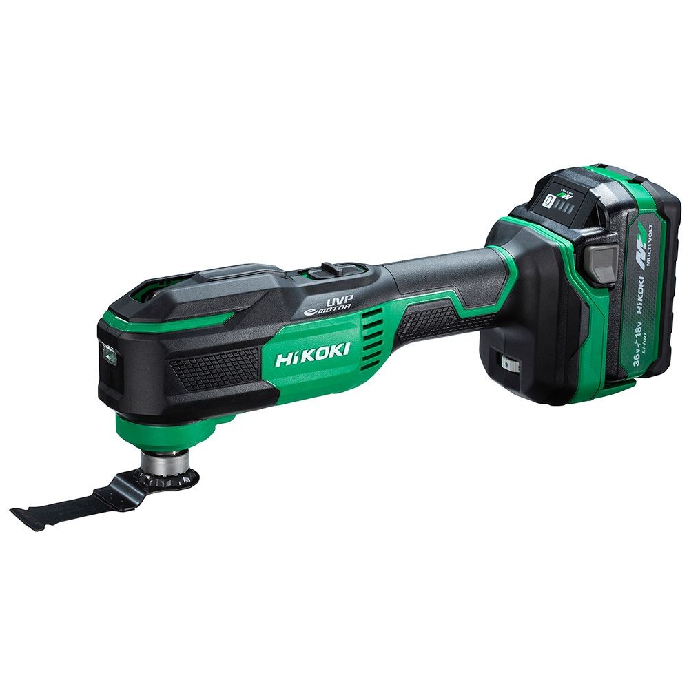 ハイコーキ　HIKOKI １８Ｖマルチツール（蓄電池１個、充電器付き） CV18DA (XPZ), グリーン, CV18DA (XPZ)
