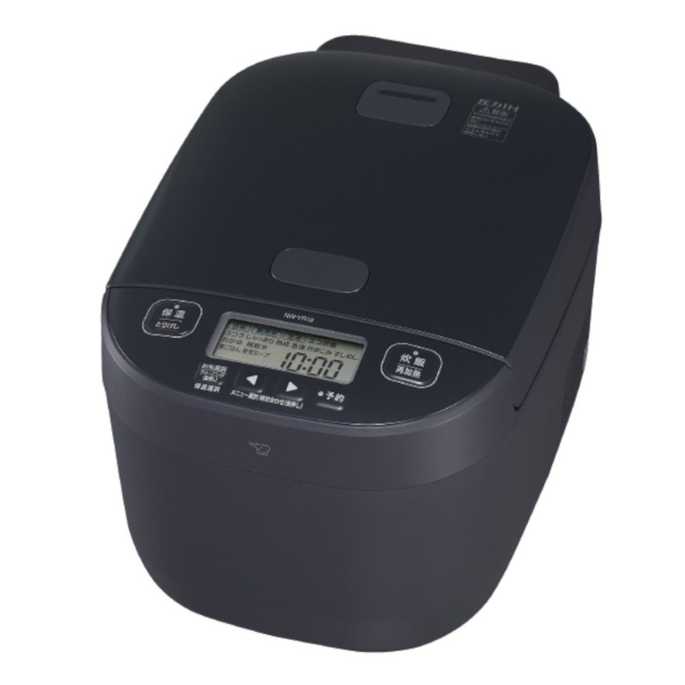 象印 圧力IH炊飯ジャー 極め炊き 1升 NW-YR18-BZ, スレートブラック, 1升炊き