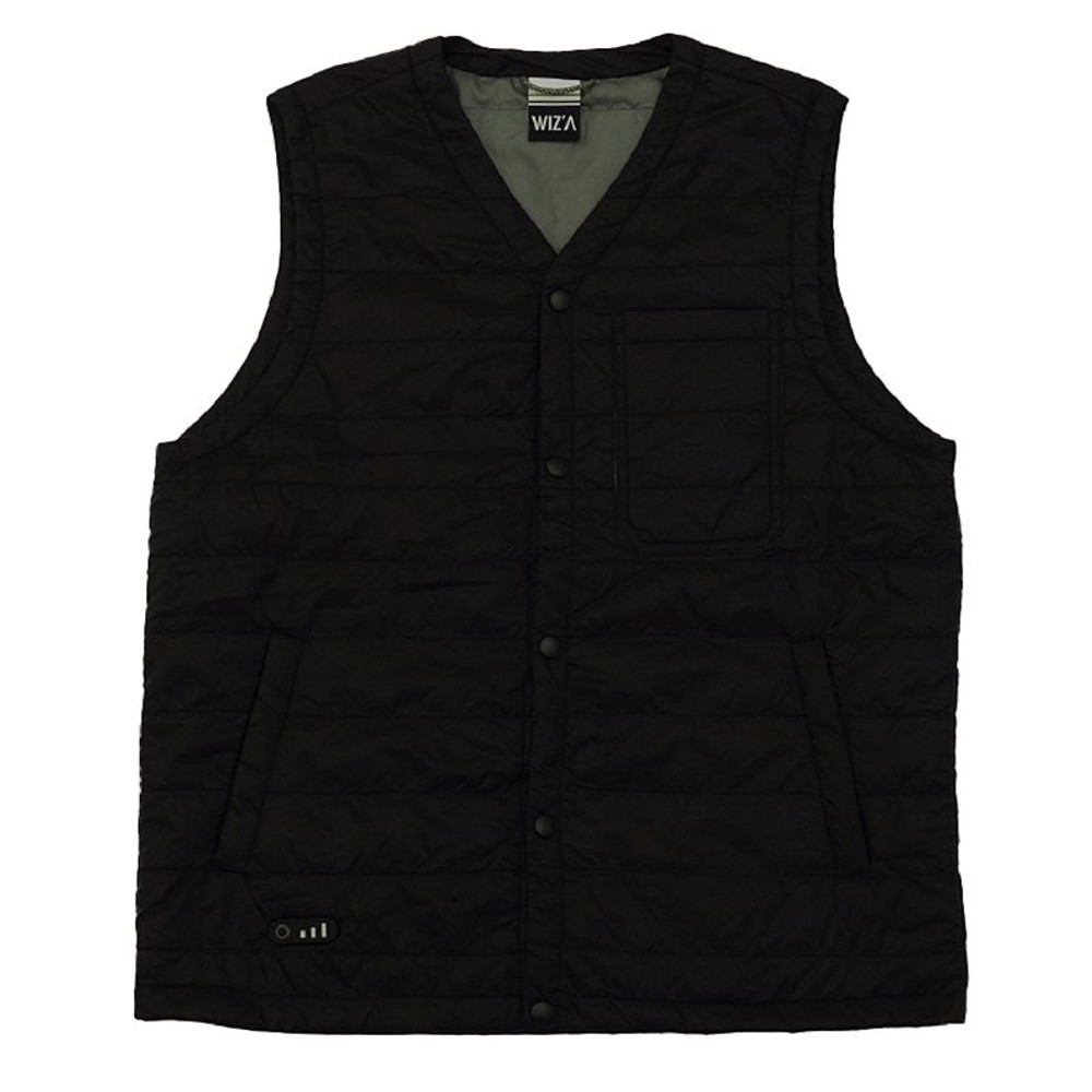 【数量限定】【値下げ】すぐに使えるフルセット ヒーター内蔵ベスト ブラック, ブラック, 3Lサイズ