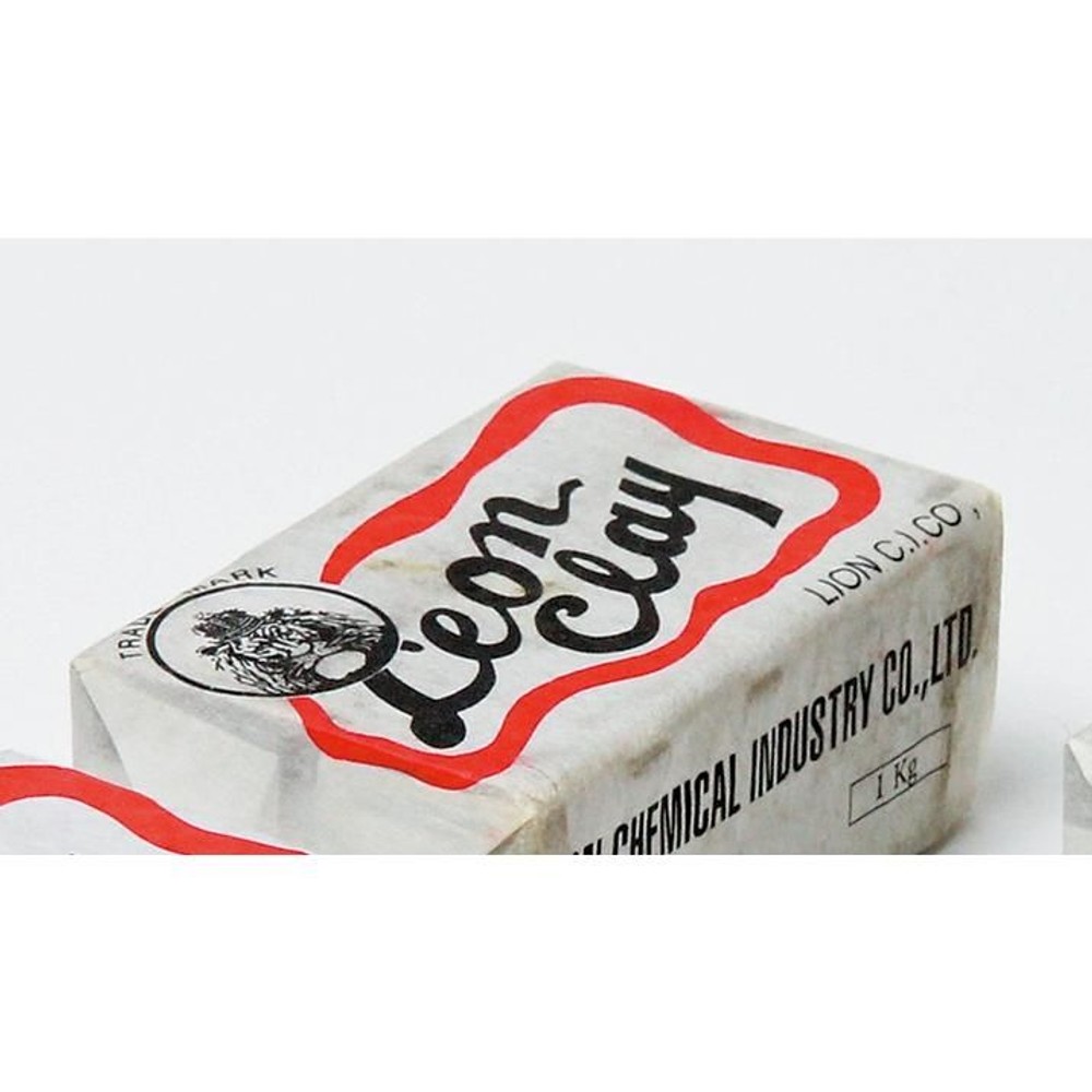 レオン油土 S 標準硬度1kg(赤) 瀬戸製土 (231-526)