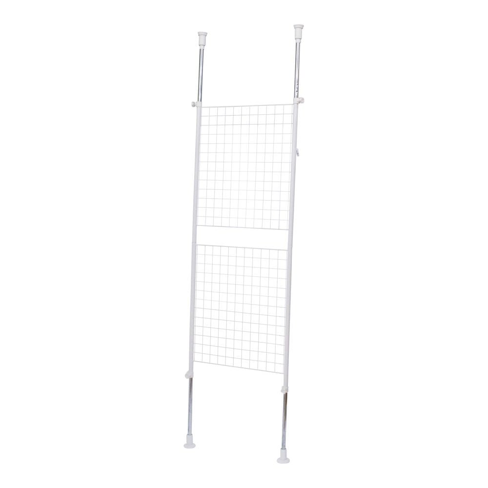パーテーション60ホワイト, ホワイト, 幅64cm&times;奥行7cm&times;高さ168~288cm