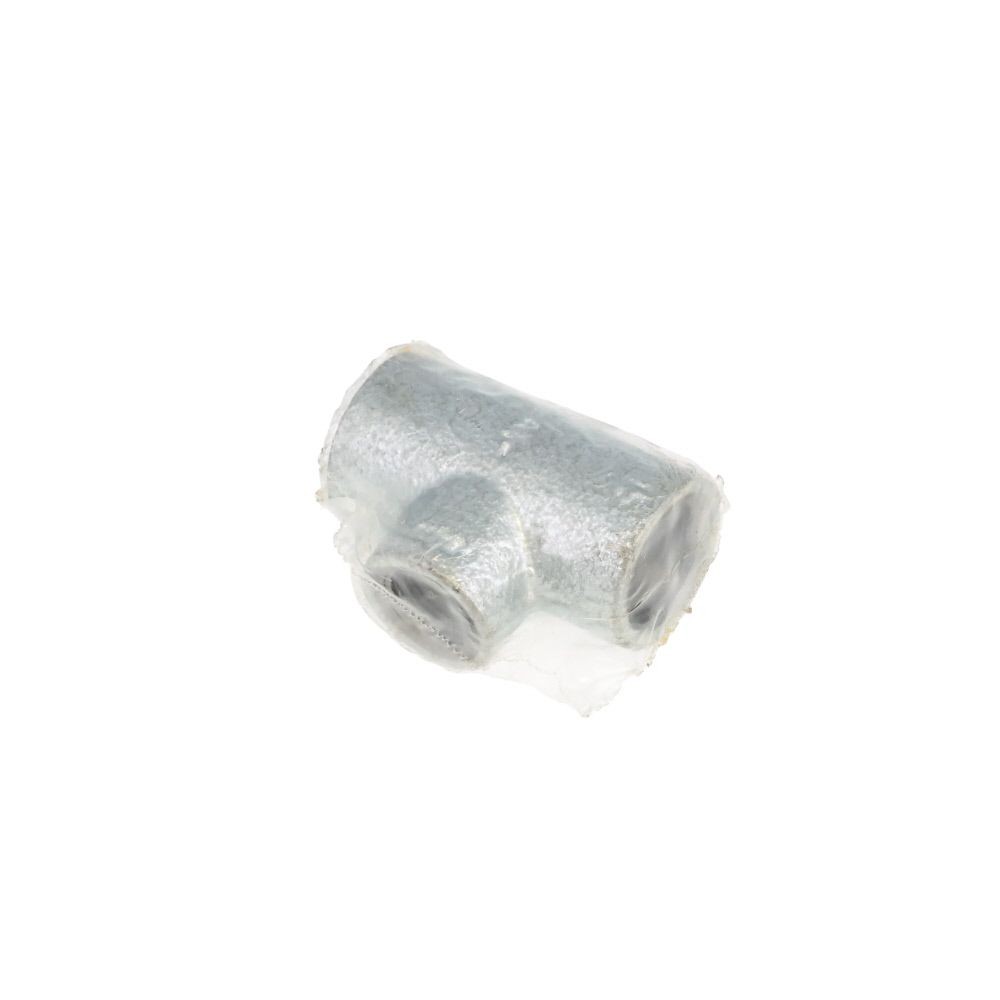 鋼管継手　異径チーズＲＴ　１/２×３/８, シルバー, RT1/2×3/8