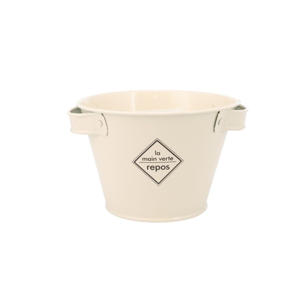 ピースポット　浅型５号, ブラック, 浅型5号