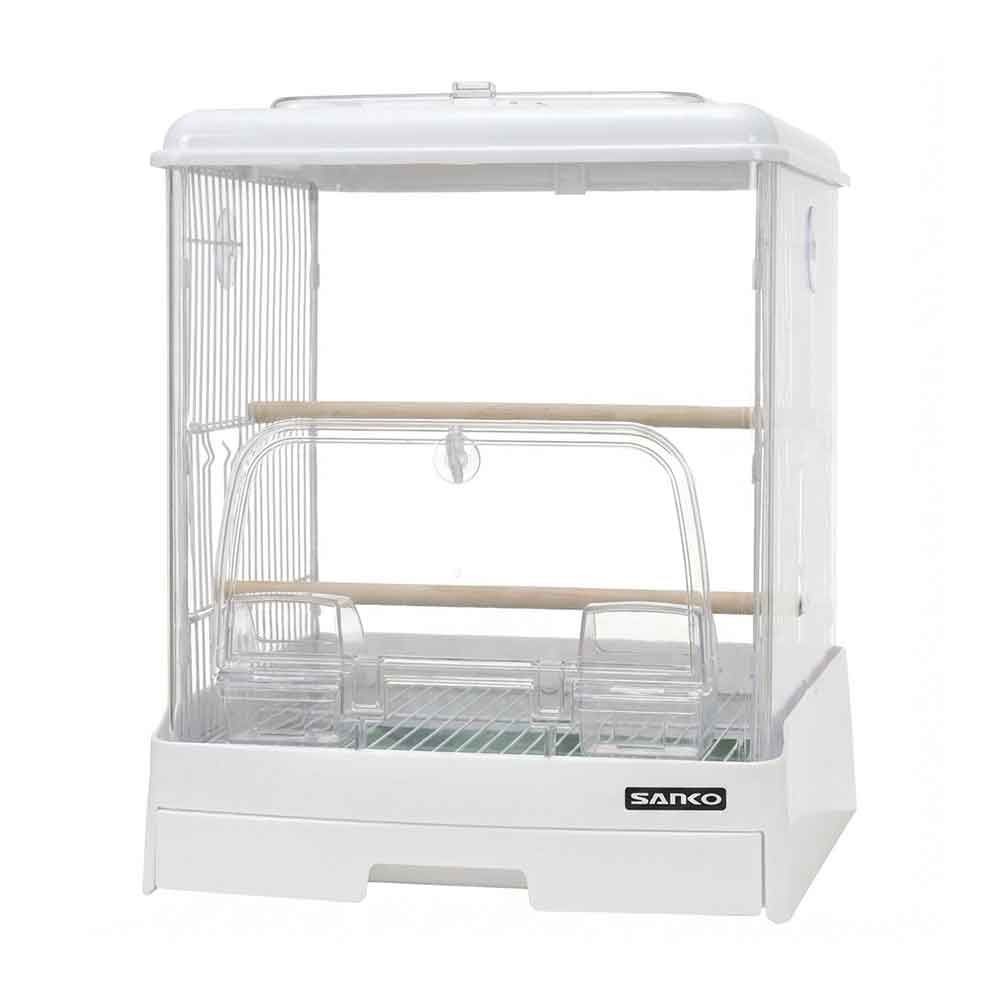 サンコウ　クリアーバード　35ーＷＨ　ホワイト, ホワイト, 幅約360 &times; 奥行約340 &times; 高さ約430mm