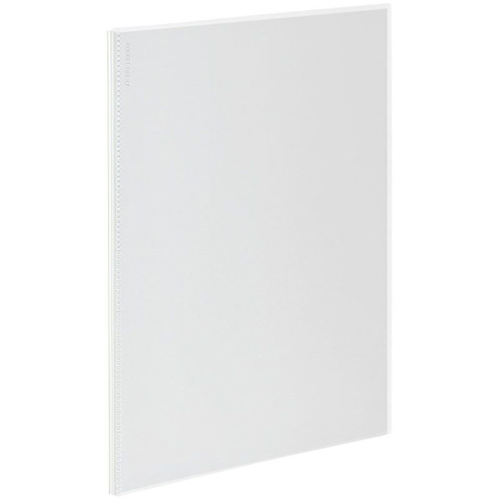 ノビータα　ポケットファイル　A4　12ポケット, 青, A4