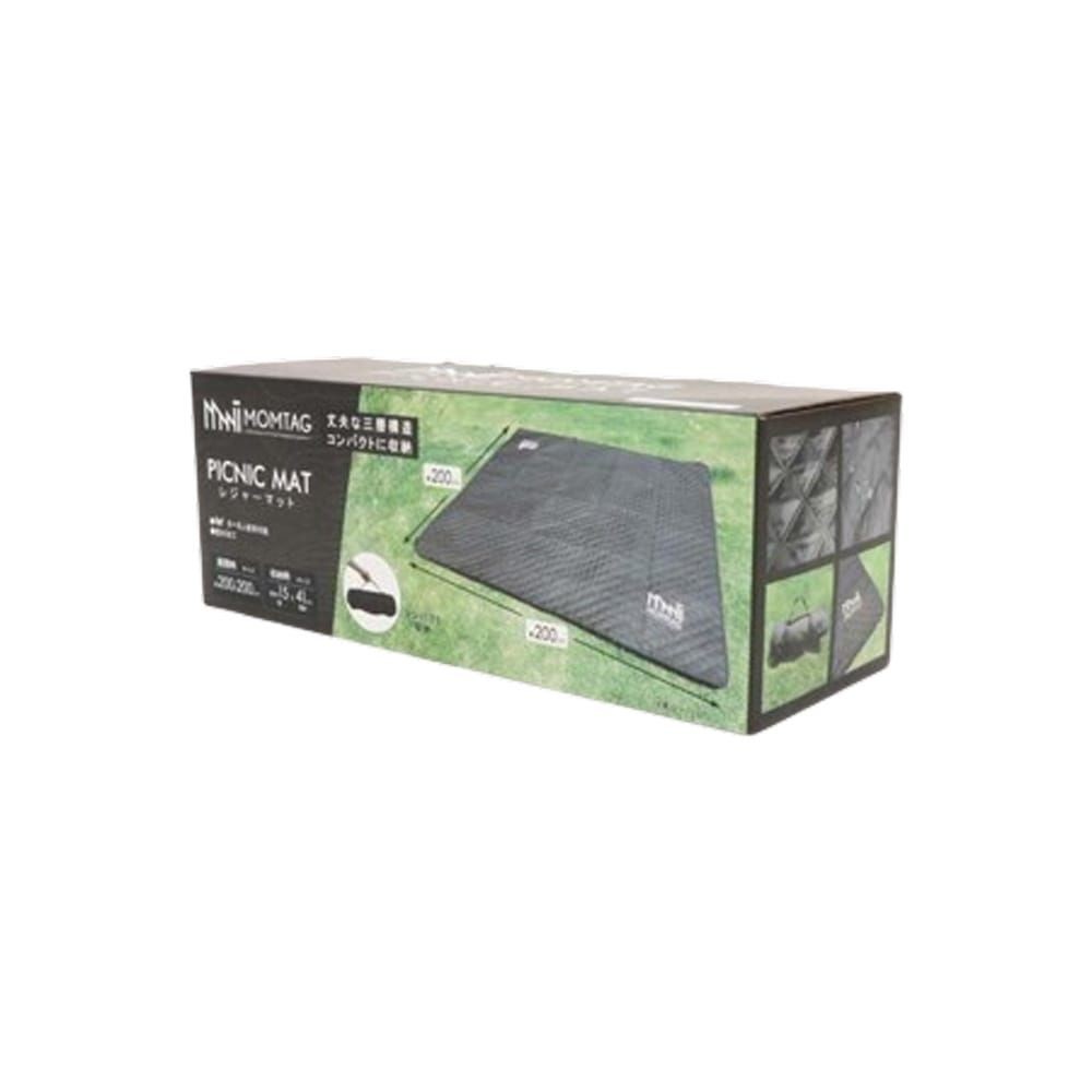 MOMTAG レジャーマット　HDL-0401, ブラック, 2&times;2m