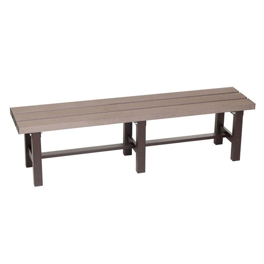 グリーンライフ アルミ人工木縁台【メーカー直送・代引不可】