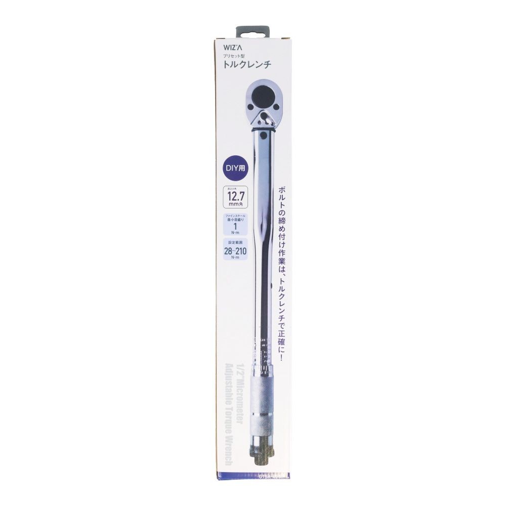 ウイザ WIZ'A　トルクレンチ　ＧＴＳＡー４０ＴＲ, 銀, 12.7mm