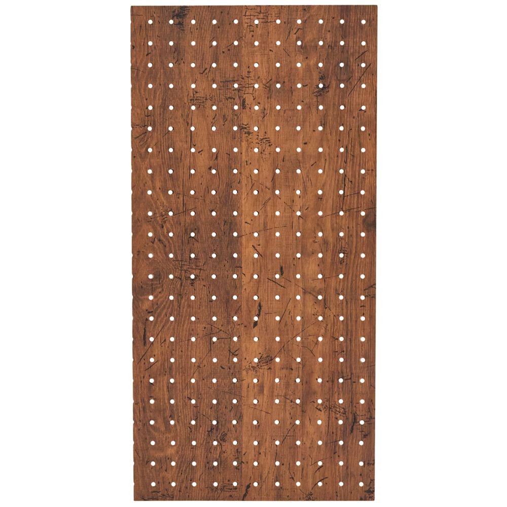 カットシャビー有孔ＬＢ　約幅２９０ｍｍ ５．５ｍｍ厚, ログブラウン幅290(290), 長さ290mm