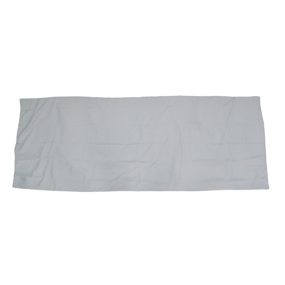 大長座布団カバー チェック, グリーン／シラカバ柄, 70cm&times;180cm