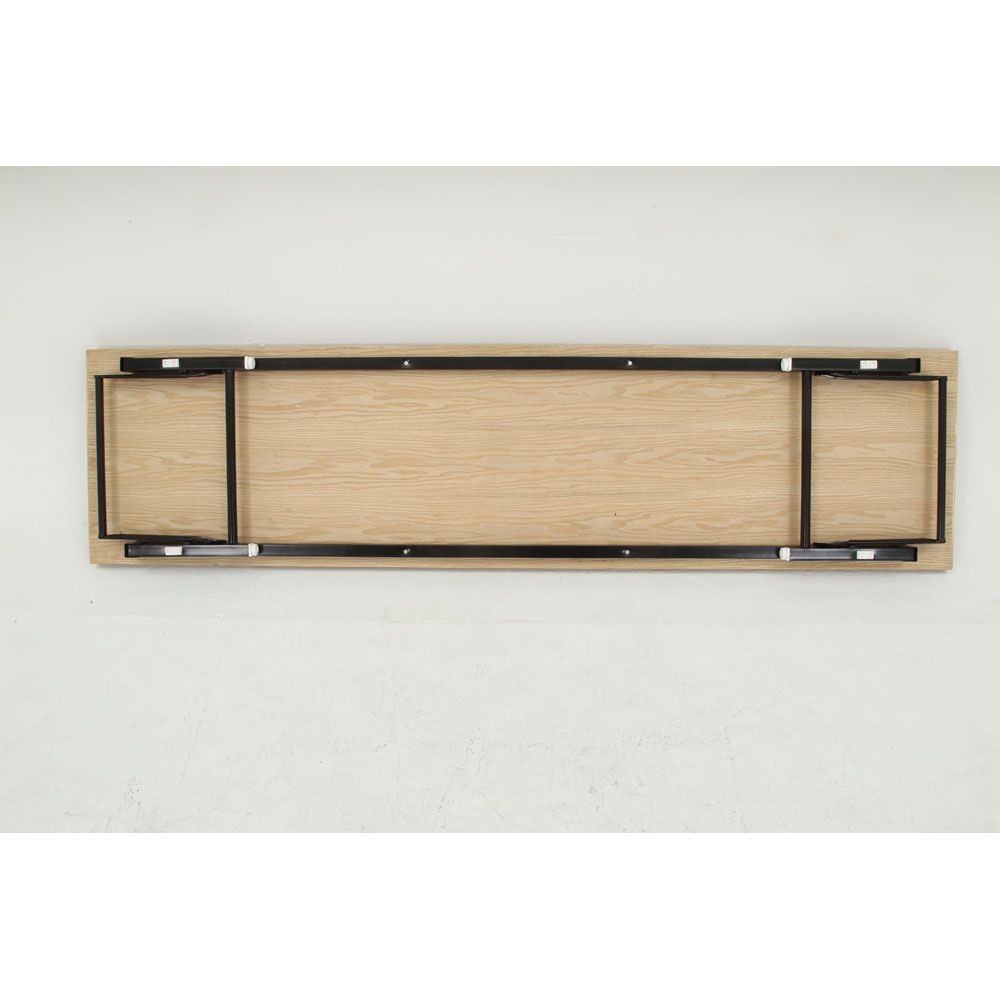 不二貿易 会議テーブル　ロー　ＹＳＦー７６５０　Ｍ３２＃【メーカー直送・代引不可】, ナチュラル, 幅1800mm&times;奥行450mm&times;高さ330mm