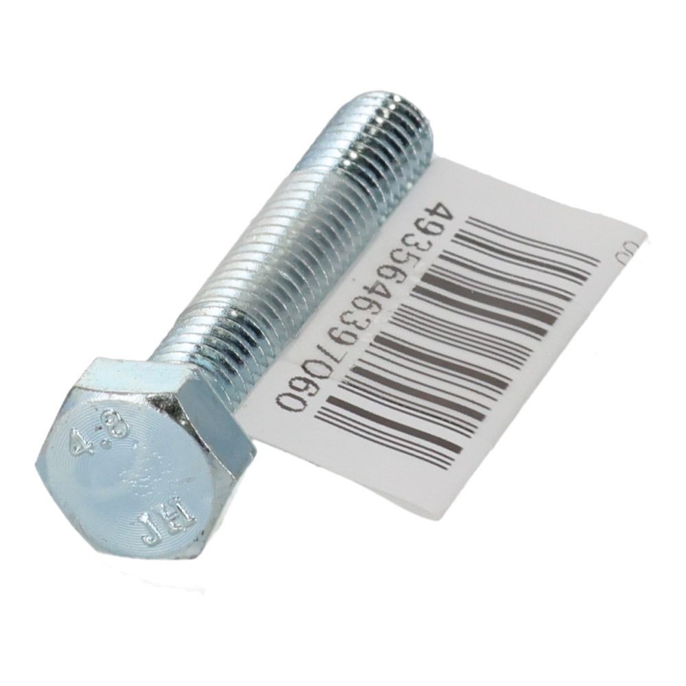 六角ボルト　ユニクロ　全ねじ　Ｍ６&times;３５, 全ねじ, M6&times;35