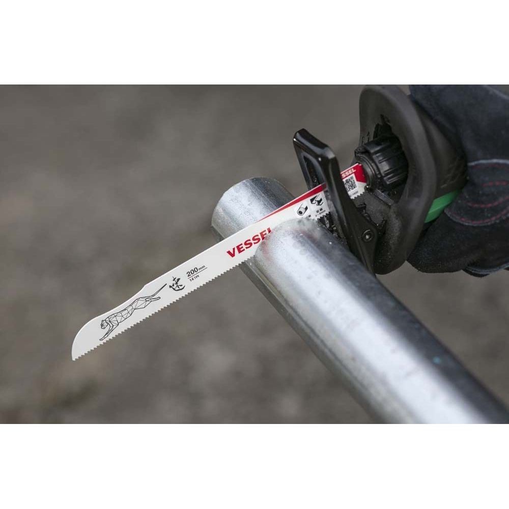 VESSEL チーターブレード 18山 5枚入, その他カラー１, 150mm