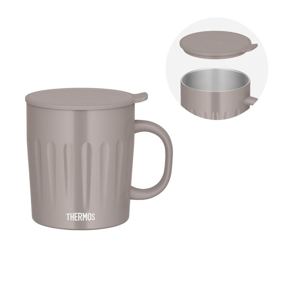 サーモス　真空断熱マグカップ ＪＴＡー５５０ ＧＧ, グレージュ, 550ml