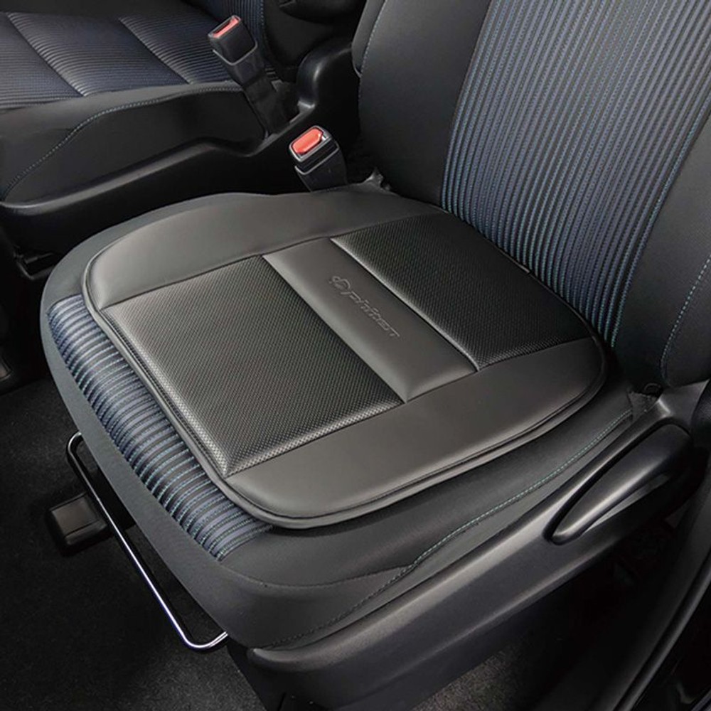 ボンフォーム　ファイテンレザーヒップ型　ＢＫ, ブラック, 45×45cm