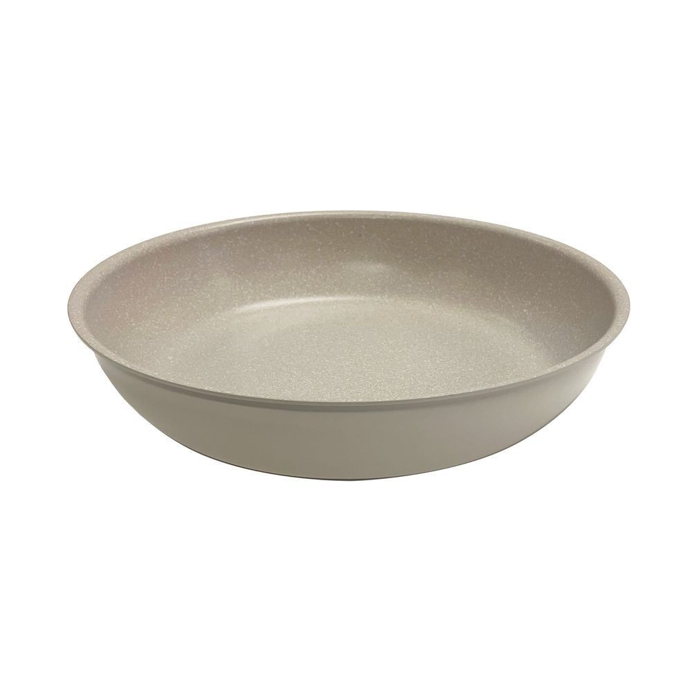 WIZ'A ウィザ 食洗器で洗える着脱式 フライパン 28cm WZFP-28, ベージュ, D296&times;W296&times;H62mm