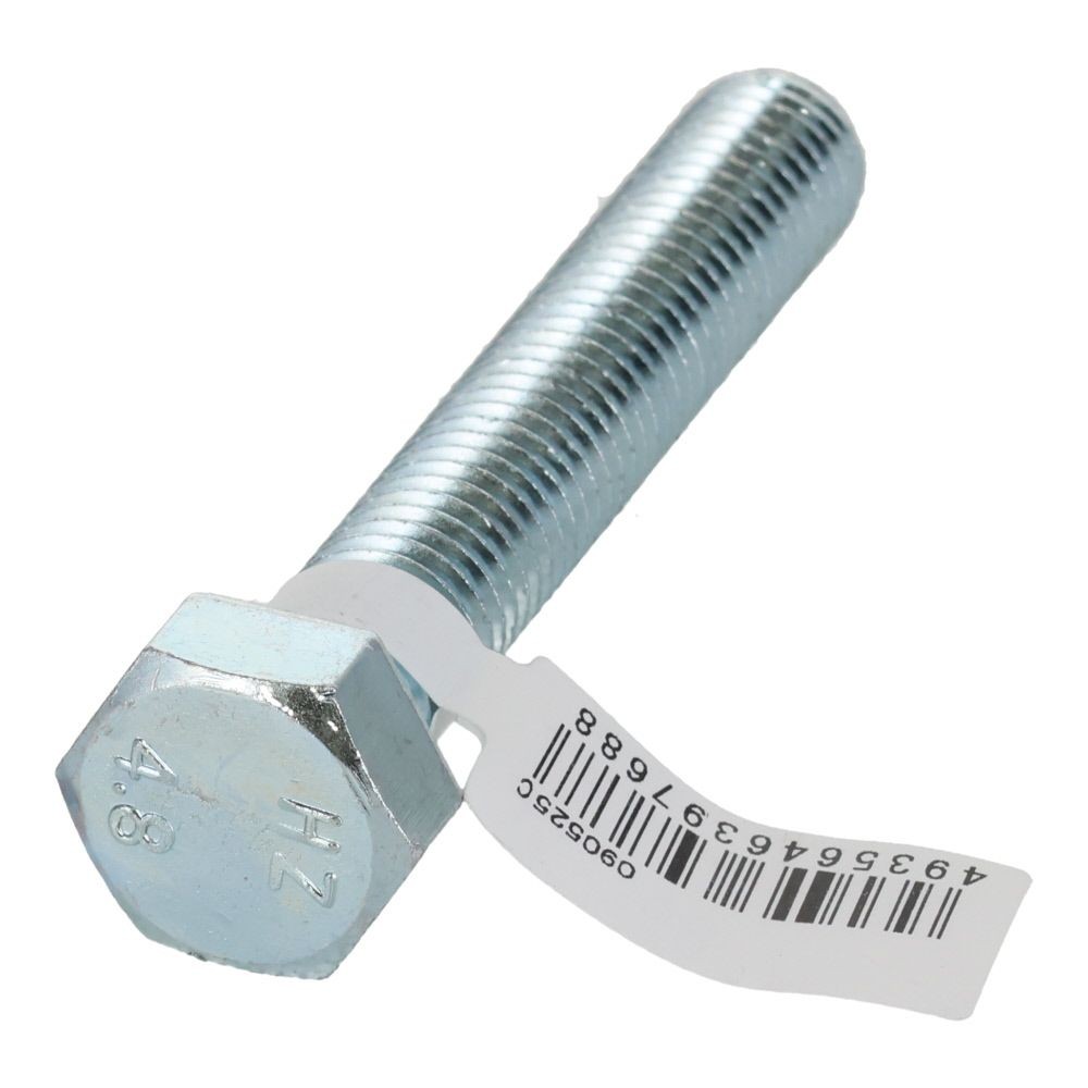 六角ボルト　ユニクロ　全ねじ　Ｍ１２&times;７５, 全ねじ, M12&times;75