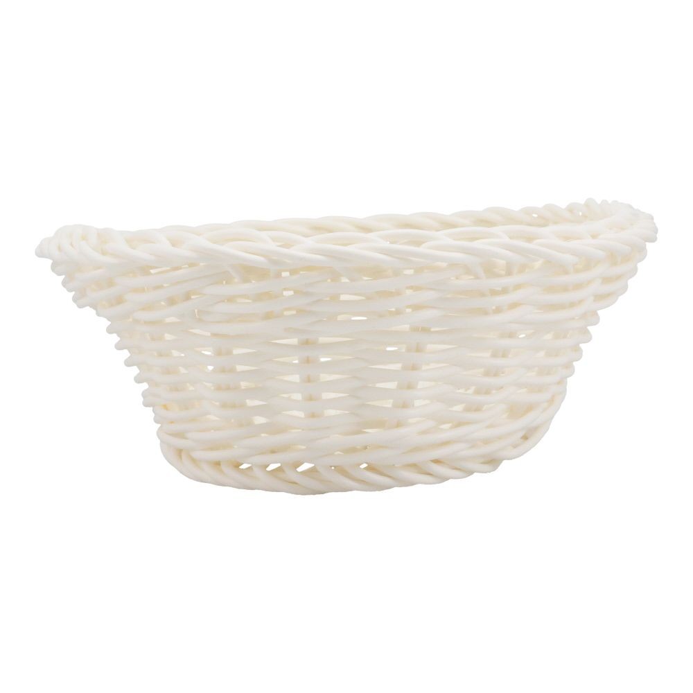 水洗いできるバスケット　オーバル　Ｍ, ブラウン, Mサイズ