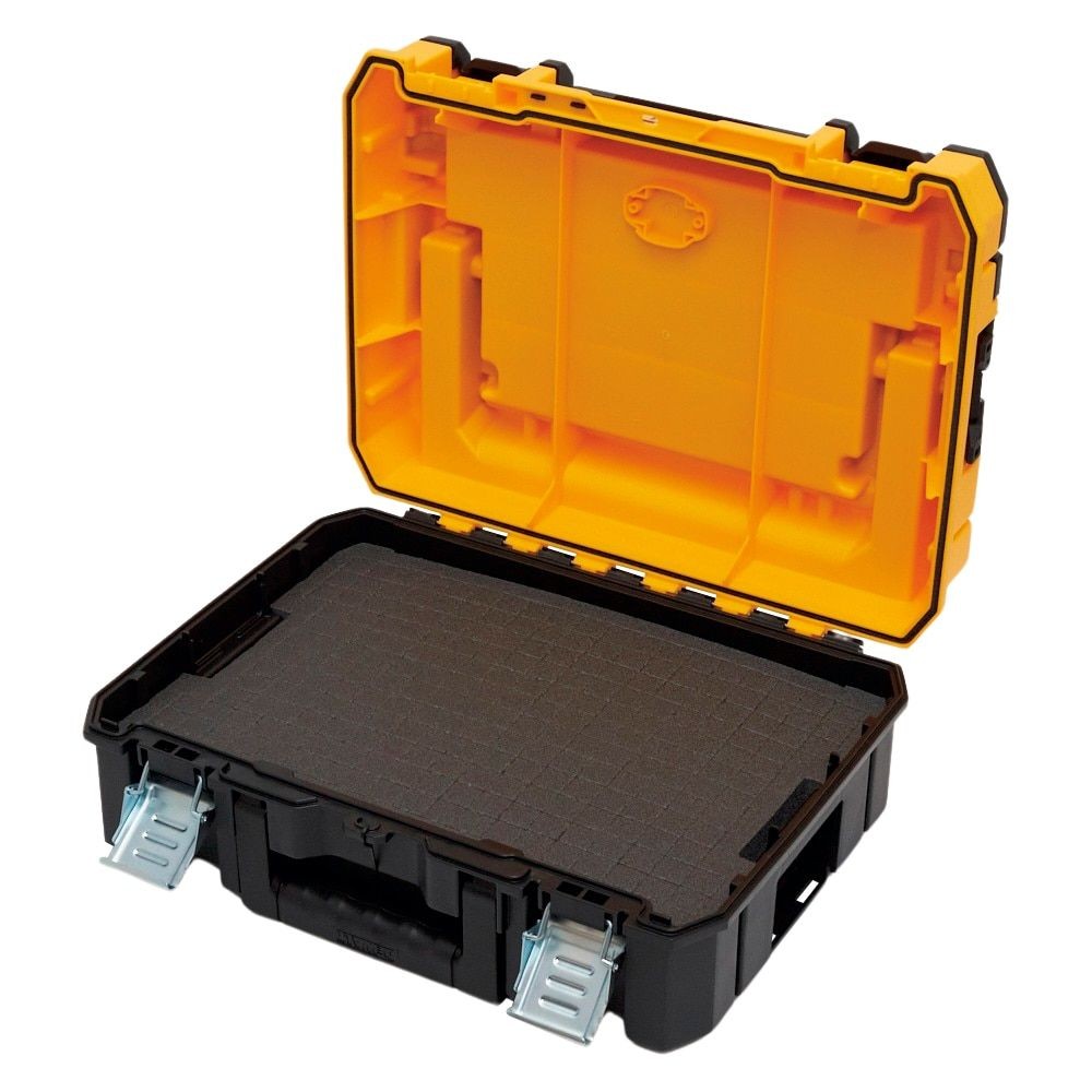 DEWALT/デウォルト システムツールボックス TSTAK2.0 ティースタックオーガナイザートップ, 黒/黄, DWST83344-1