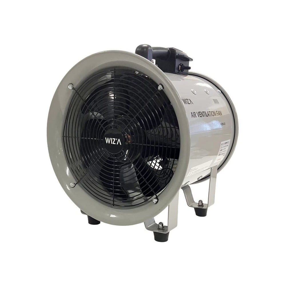 WIZ'A ウィザ ハンディタイプ 排送風機 30cm 100V 4620m3/h 70dB WZHS-30, 100V, 30cm
