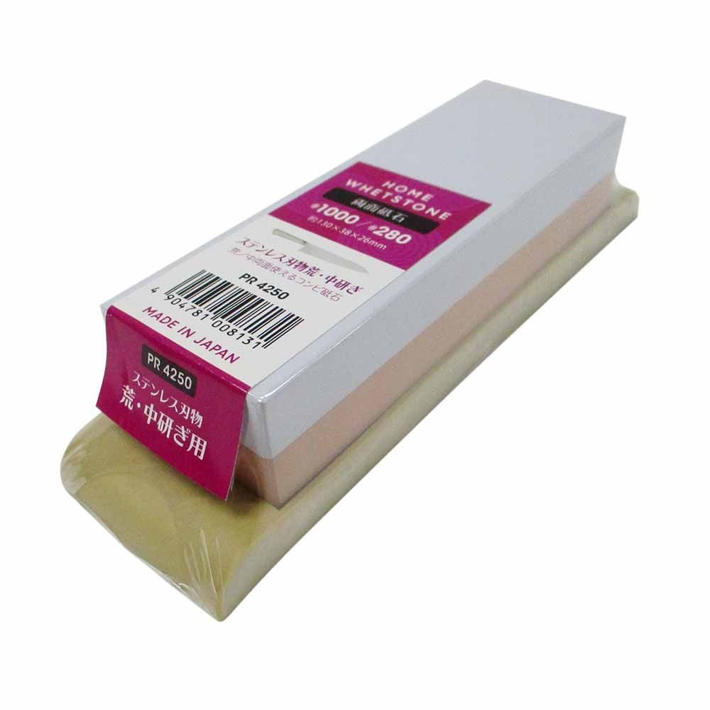 両面砥石 #280 #1000 PR4250, ブラウン＋グレー, #280-#1000