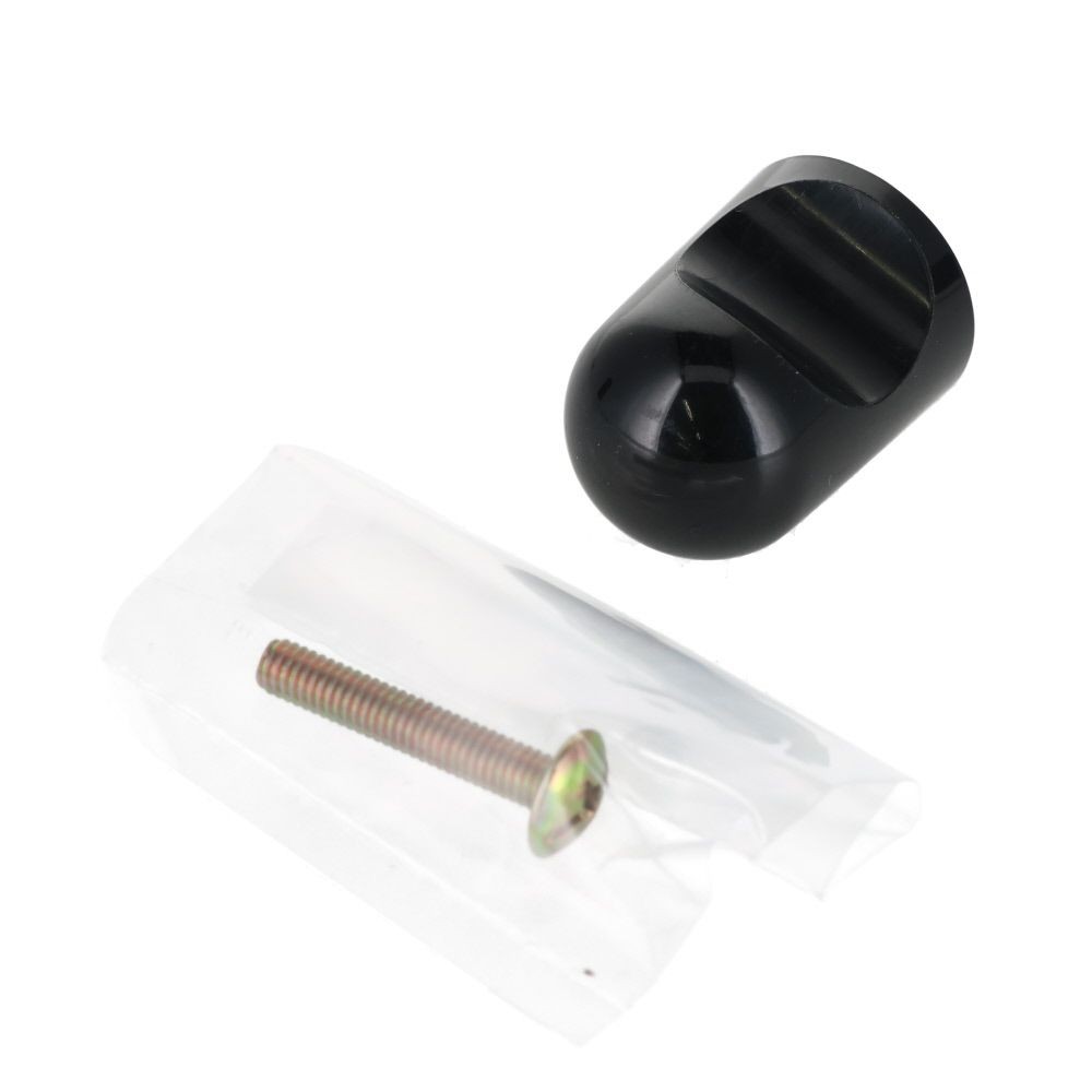 ハイロジック　ポッキーつまみ　 20mm　ブラック, ブラック, 20mm