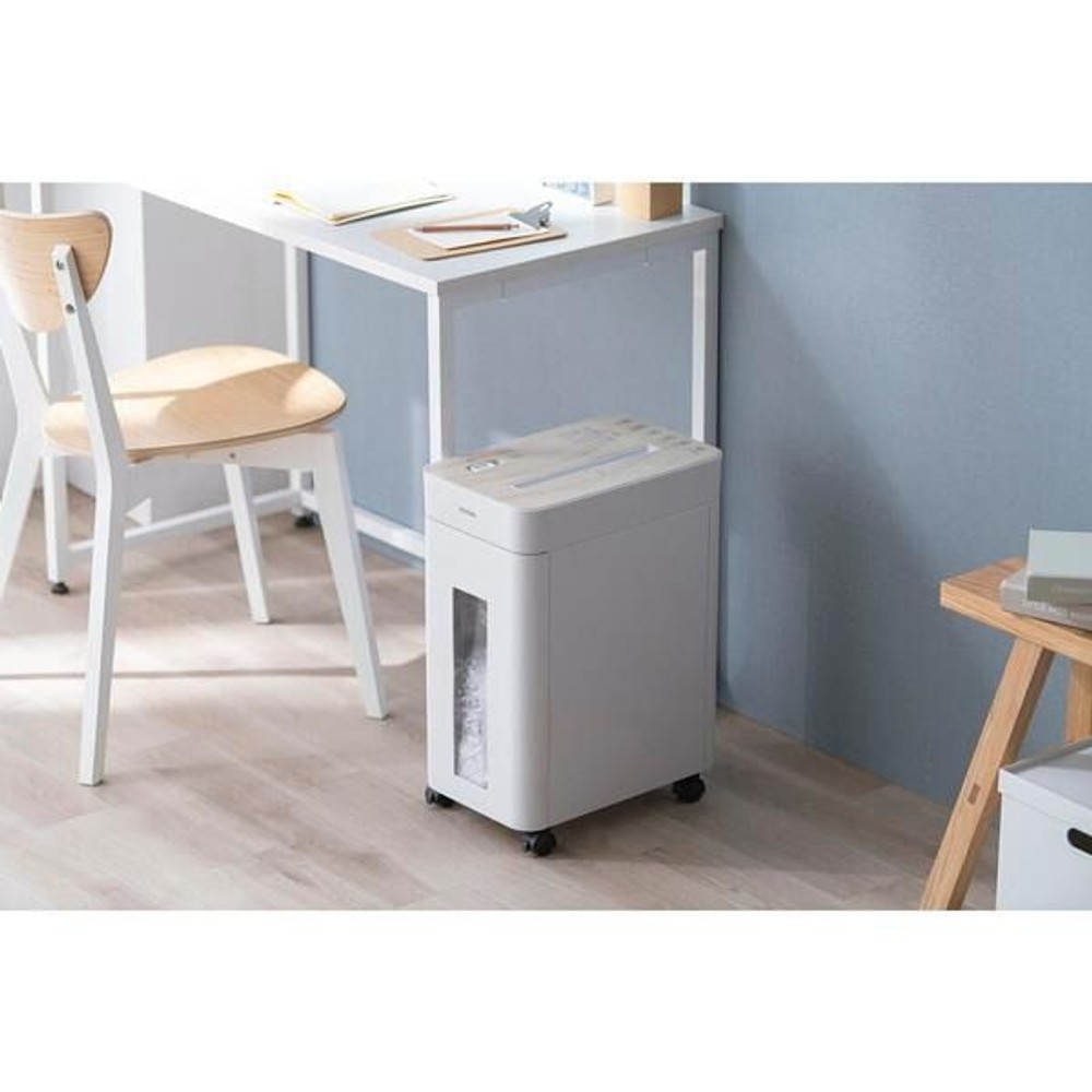 アイリスオーヤマ OS-A17C-W ホワイト オフィスシュレッダー, ホワイト, 45dB