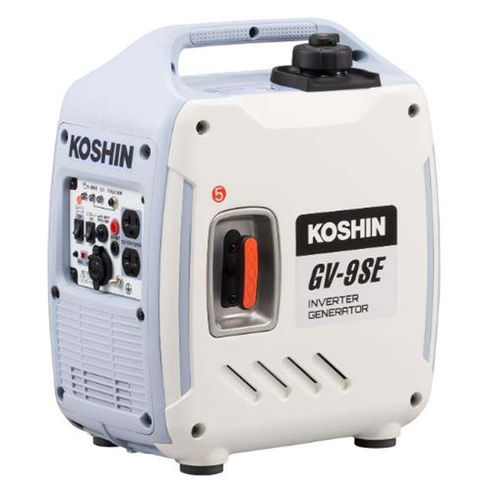 【現行品】工進インバーター発電機ＧＶー9ＳＥ, ホワイト, GV‐9SE