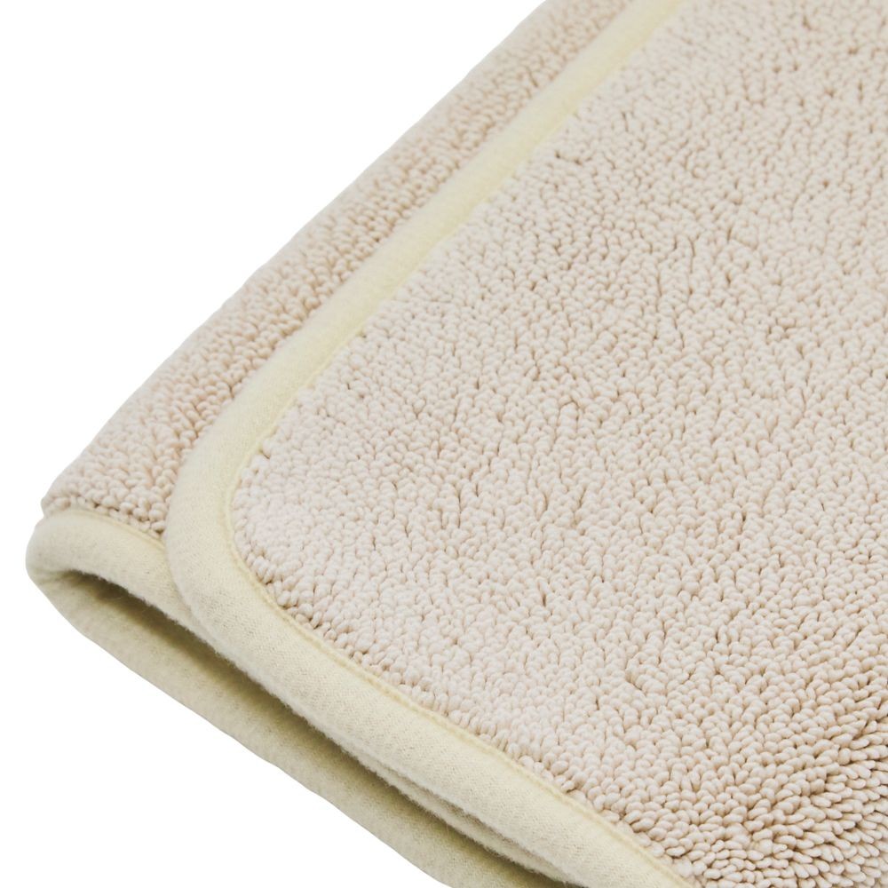 ウィザ WIZ'A 足元さらっとバスマット　約３５×５０ｃｍ, ブルー, 35×50cm