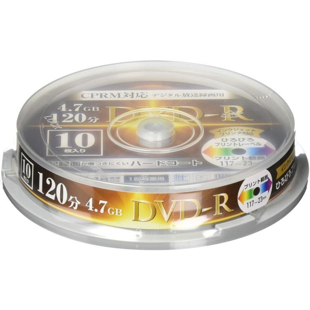 ＤＶＤディスク　10枚スピンドル　ＣＰＲ10ＳＰ, その他カラー１, その他サイズ１