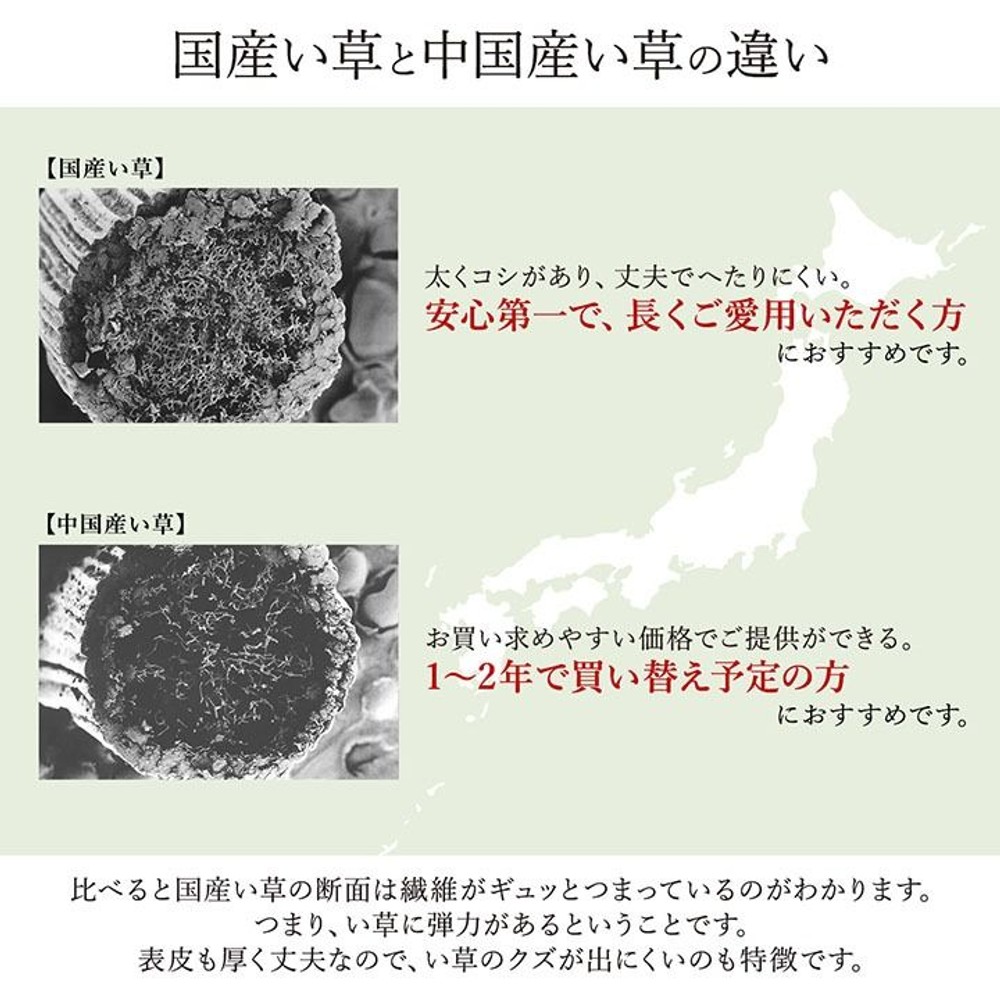 イケヒコ ランクス総色 純国産 い草ラグカーペット 裏貼り無 ワイン 【メーカー直送・代引不可】, ワイン, 95&times;150cm