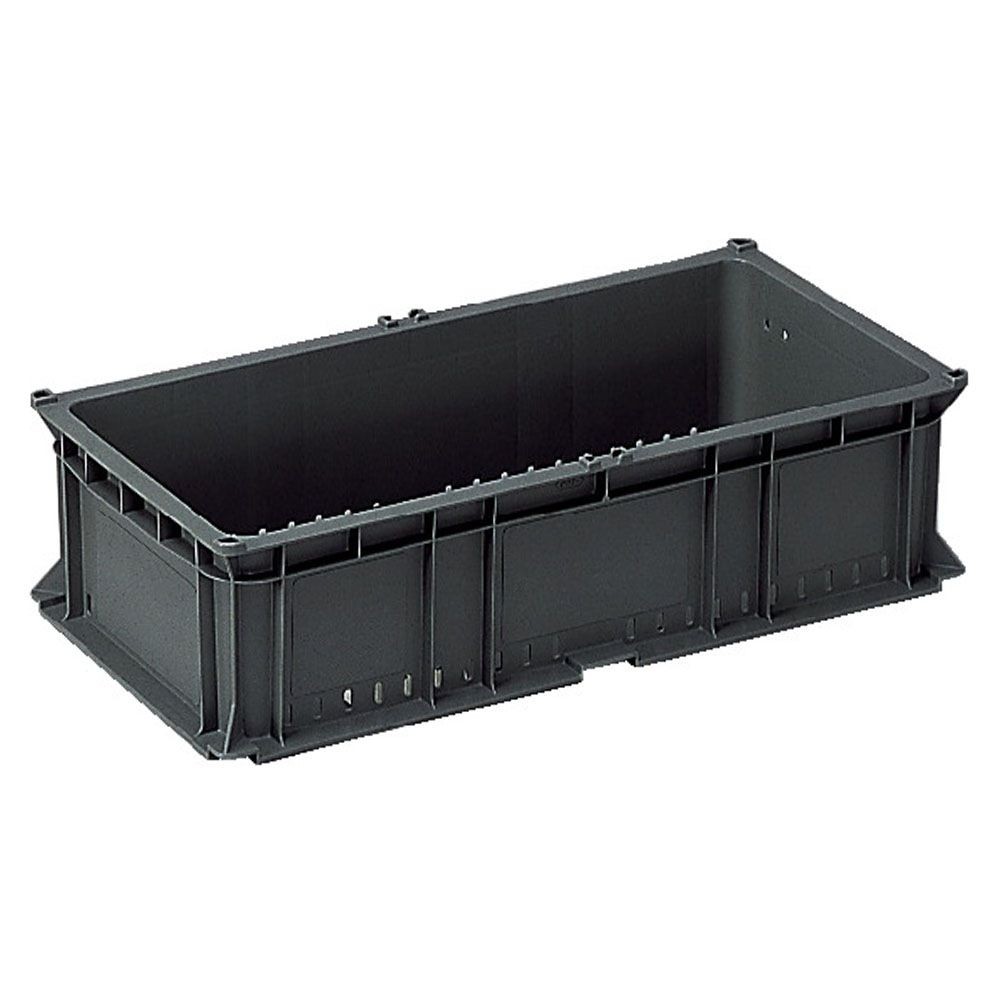 サンコー サンテナー B#60 SS グレー 102800-00 ×10個セット【メーカー直送・代引不可】【法人限定】, グレー, 10P