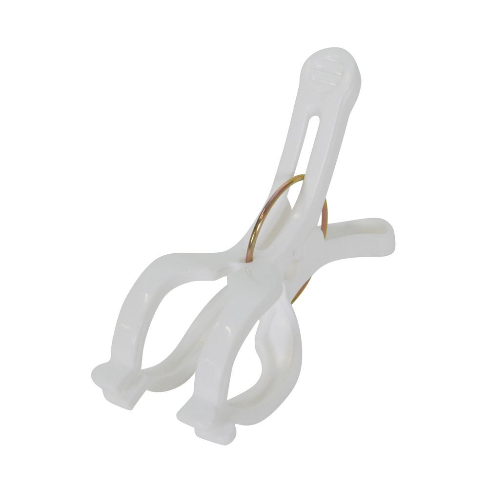 スリムな竿ピンチ 増量５０個入, ホワイト, 50個