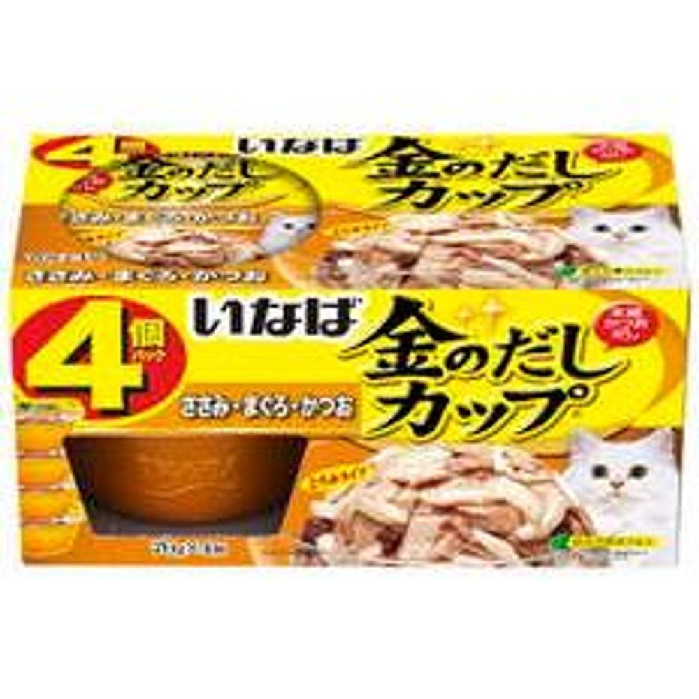 金のだしカップ　ささみまぐろかつお　７０ｇＸ４Ｐ, -, 70g