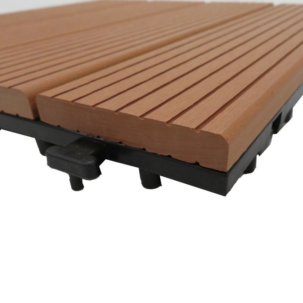 ジョイント式人工樹脂パネル, グレー, 6個セット