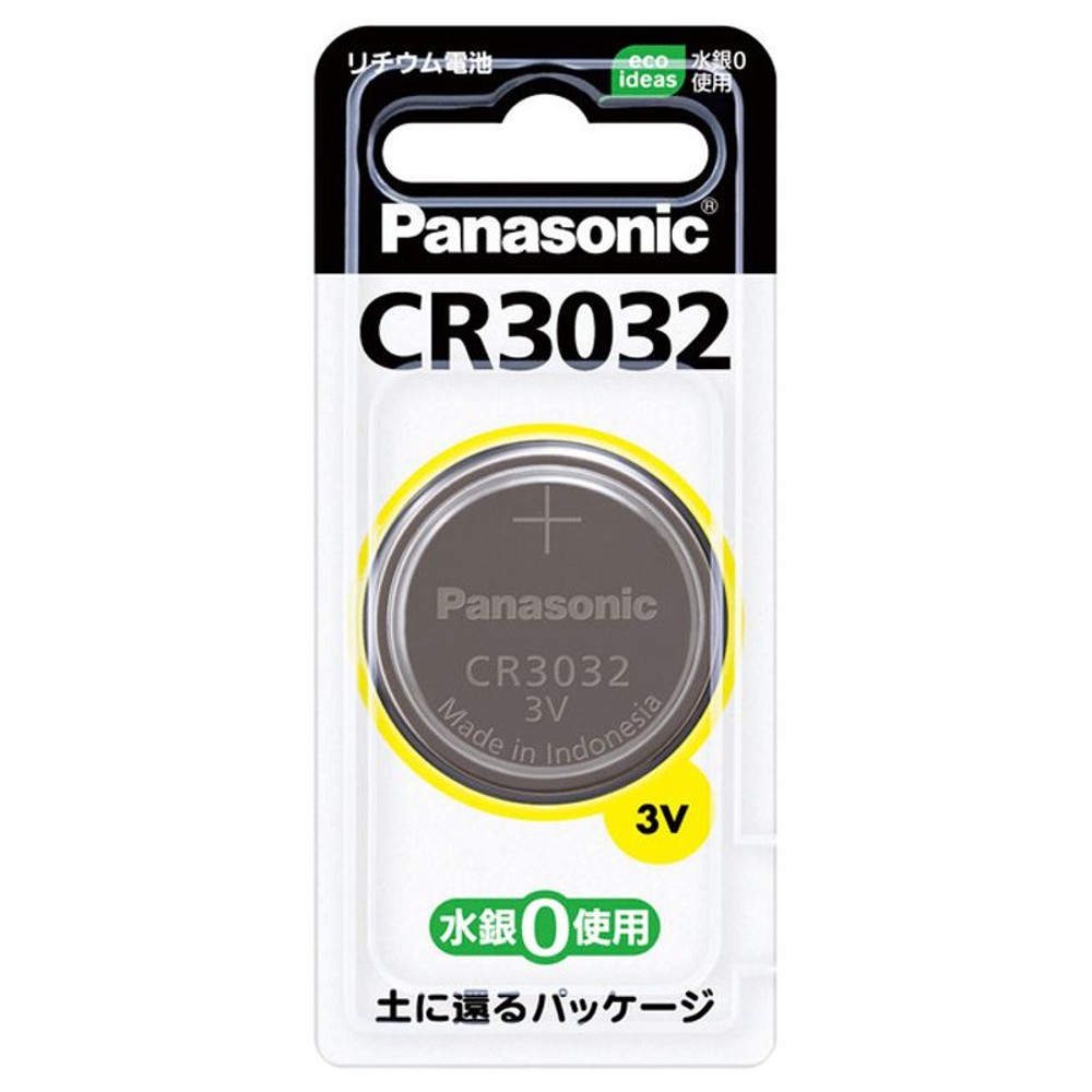 ＰＡ　ボタン電池　時計用　ＣＲ3032, 3V, 1個入り