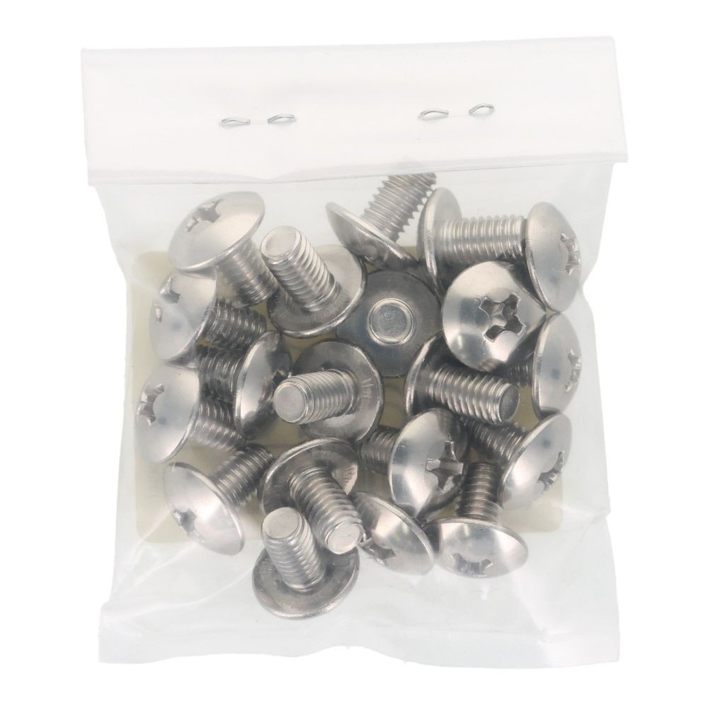 ステンレス　小ねじ　トラス　Ｍ６&times;１０　２０入, ステンレス, 20個入り