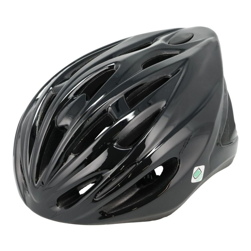 サイクルスポーツヘルメット Lサイズ, ブラック, L（58-61cm）
