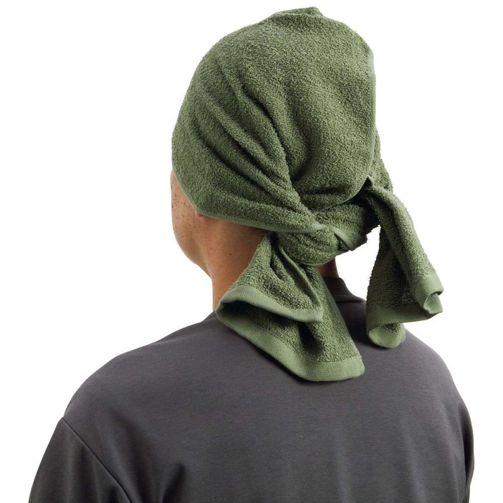 ウィザ WIZ'A頭にしっかり巻けるロングワークタオル, ブラウン, ロング