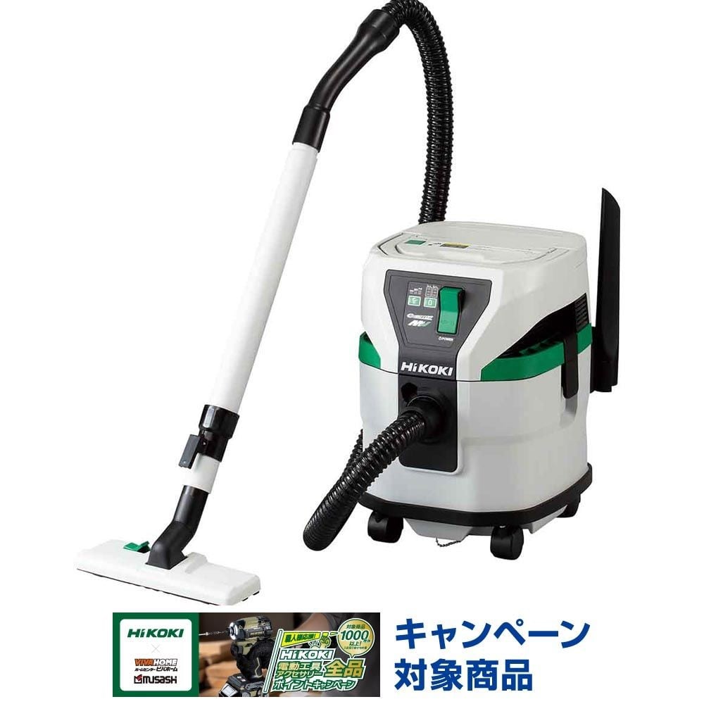 ハイコーキ　HiKOKI 36Ｖ乾湿両用集塵機 RP3615DA (2WPZ), ホワイト, RP3615DA (2WPZ)
