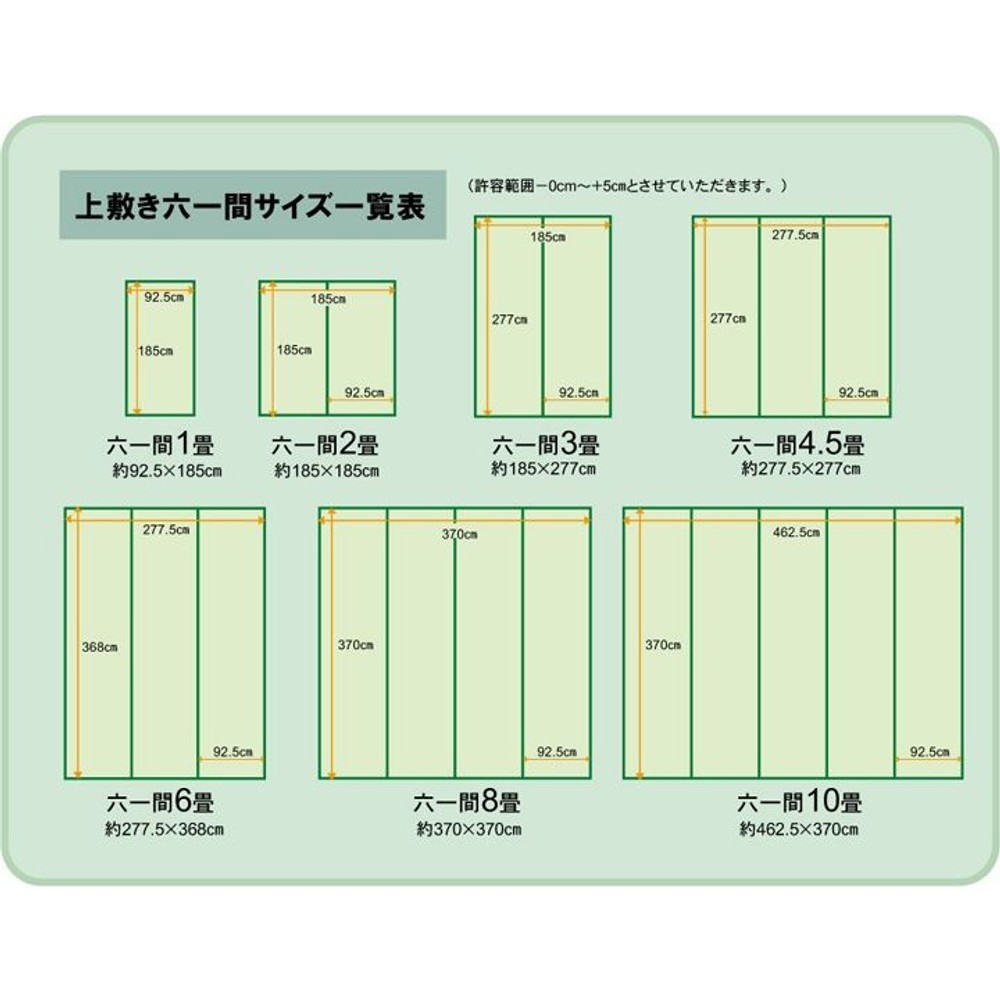 純国産 い草 上敷き カーペット 糸引織 『湯沢』 六一間 【メーカ直送・代引不可】, い草, 六一間2畳(約185&times;185cm）
