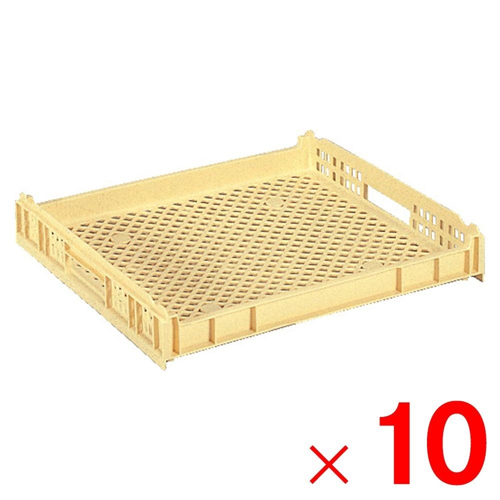 サンコー サンテナー D#17 クリーム 101603-00 &times;10個セット【メーカー直送・代引不可】【法人限定】【日祝配送不可・時間指定不可】, クリーム, 10P