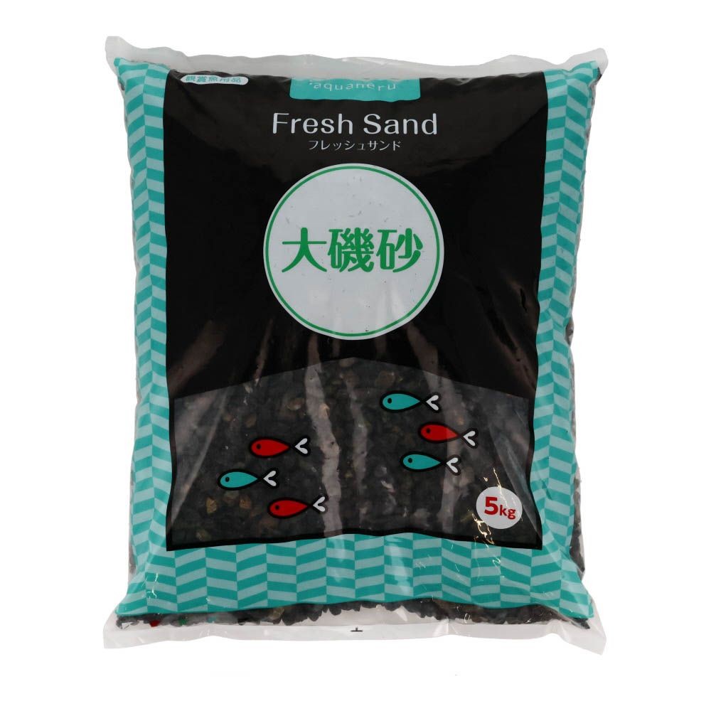 ペットライブラリー　aquaneru　大磯砂　5kg, 大磯, 5kg