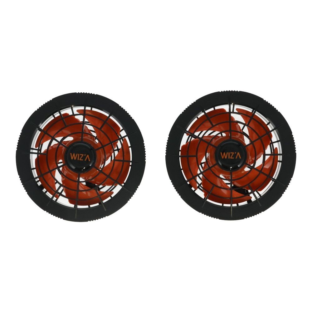 【2025年モデル】ウイザ WIZ'A 超大風量　衣料用ファンＰＲＯ, ブラック, ノーマル