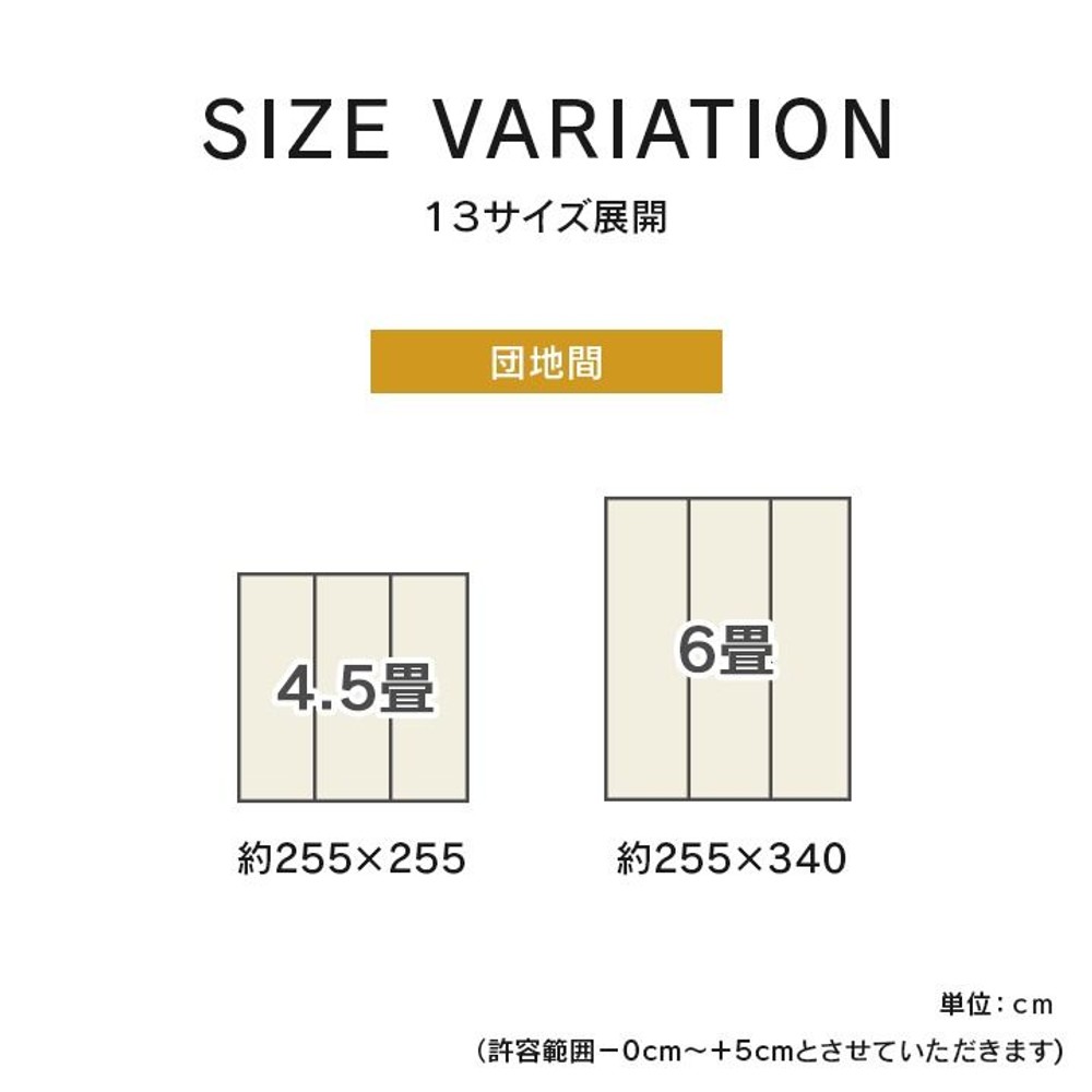 上敷き い草カーペット 市松模様 和室 選べる13サイズ 【メーカー直送・代引不可】, い草, 約87&times;174cm 江戸間1畳