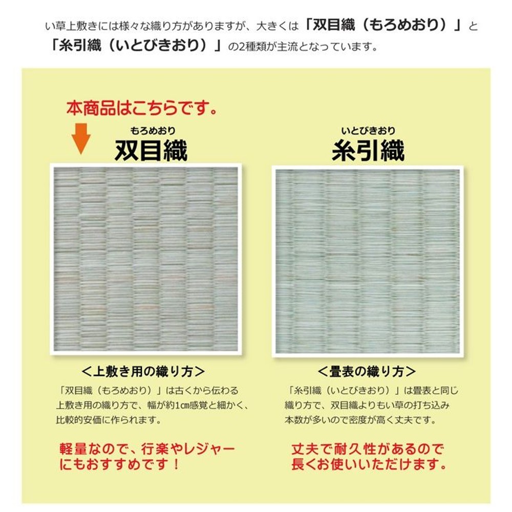 純国産 い草 上敷き カーペット 双目織 『松』 団地間 【メーカー直送・代引不可】, い草, 団地間2畳(約170&times;170cm）