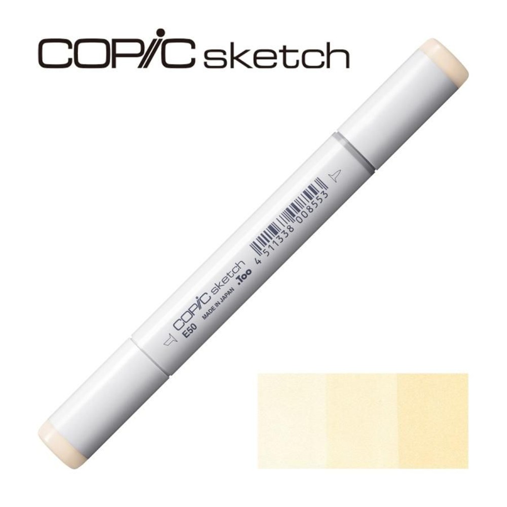 コピックスケッチ E50 エッグ・シェル,  E50 エッグ・シェル, スケッチ