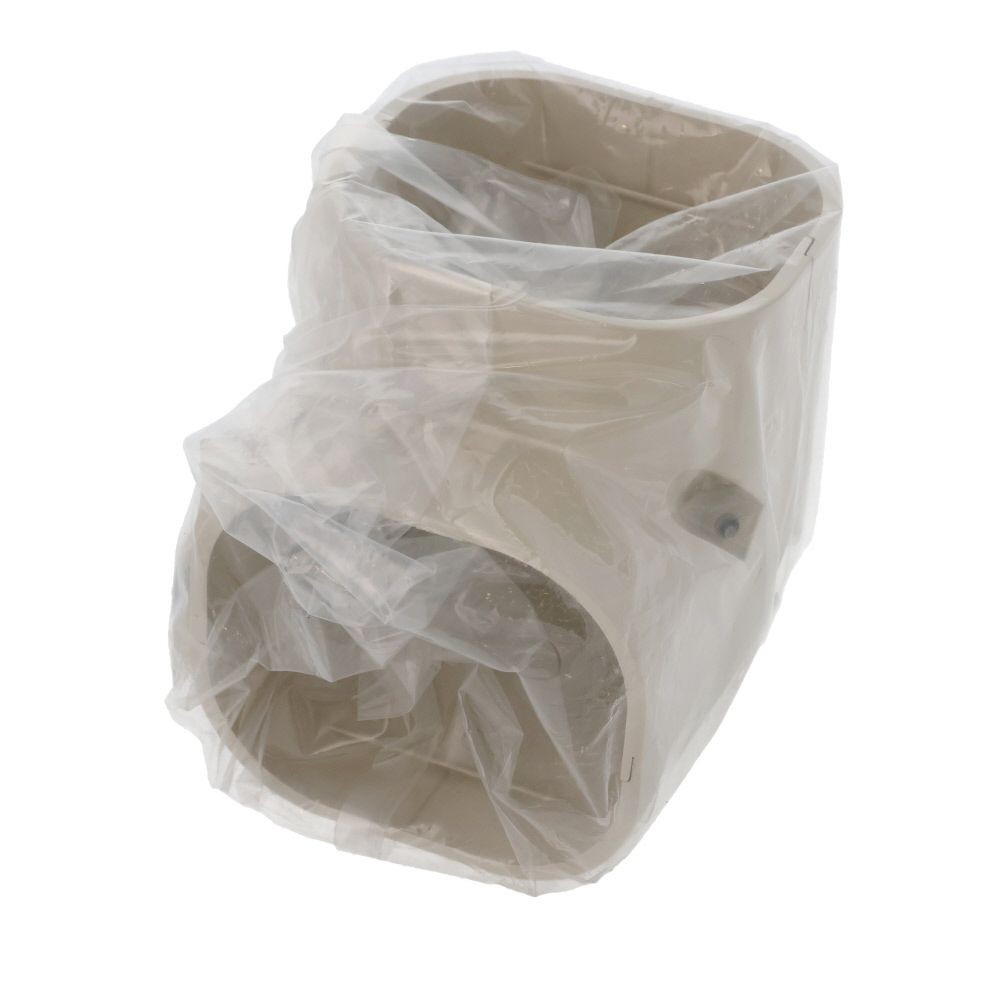 スリムダクトLD用 コーナー立面90°, アイボリー, その他サイズ１