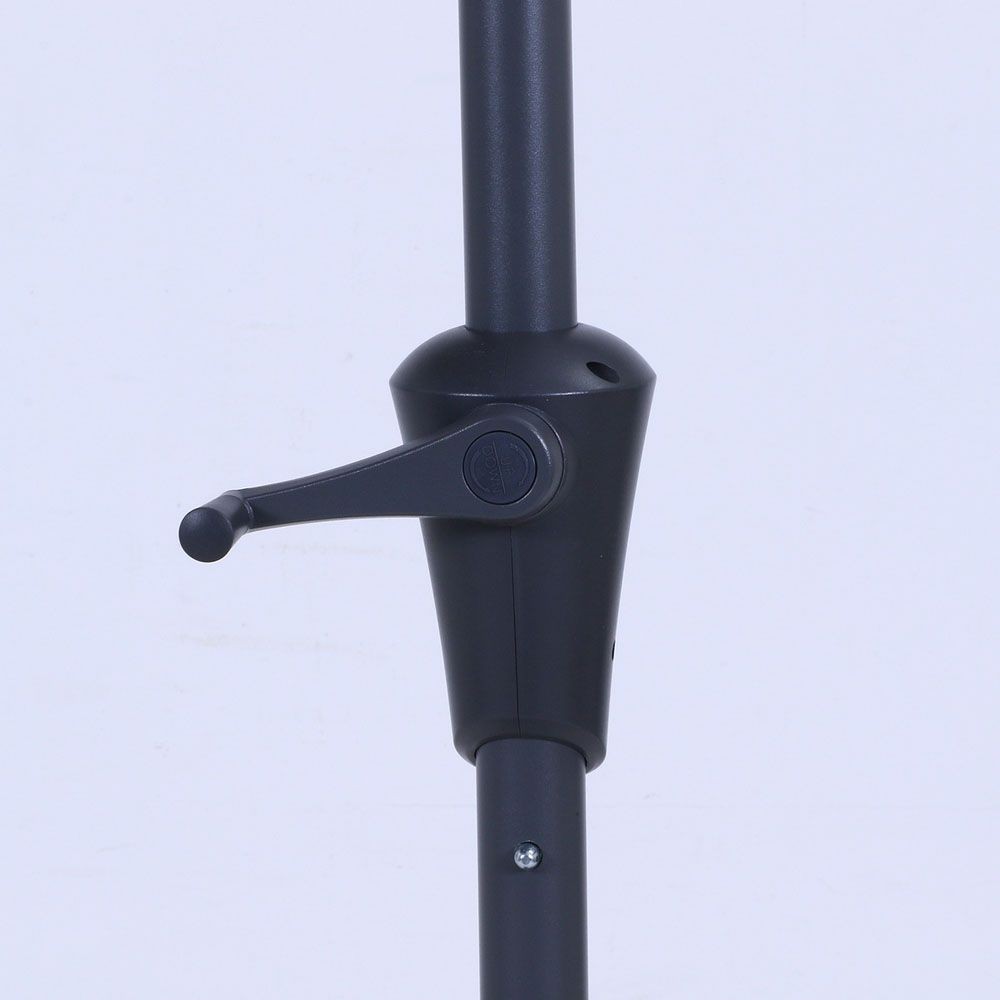 不二貿易  半円パラソル, アイボリー, 直径約2.7m