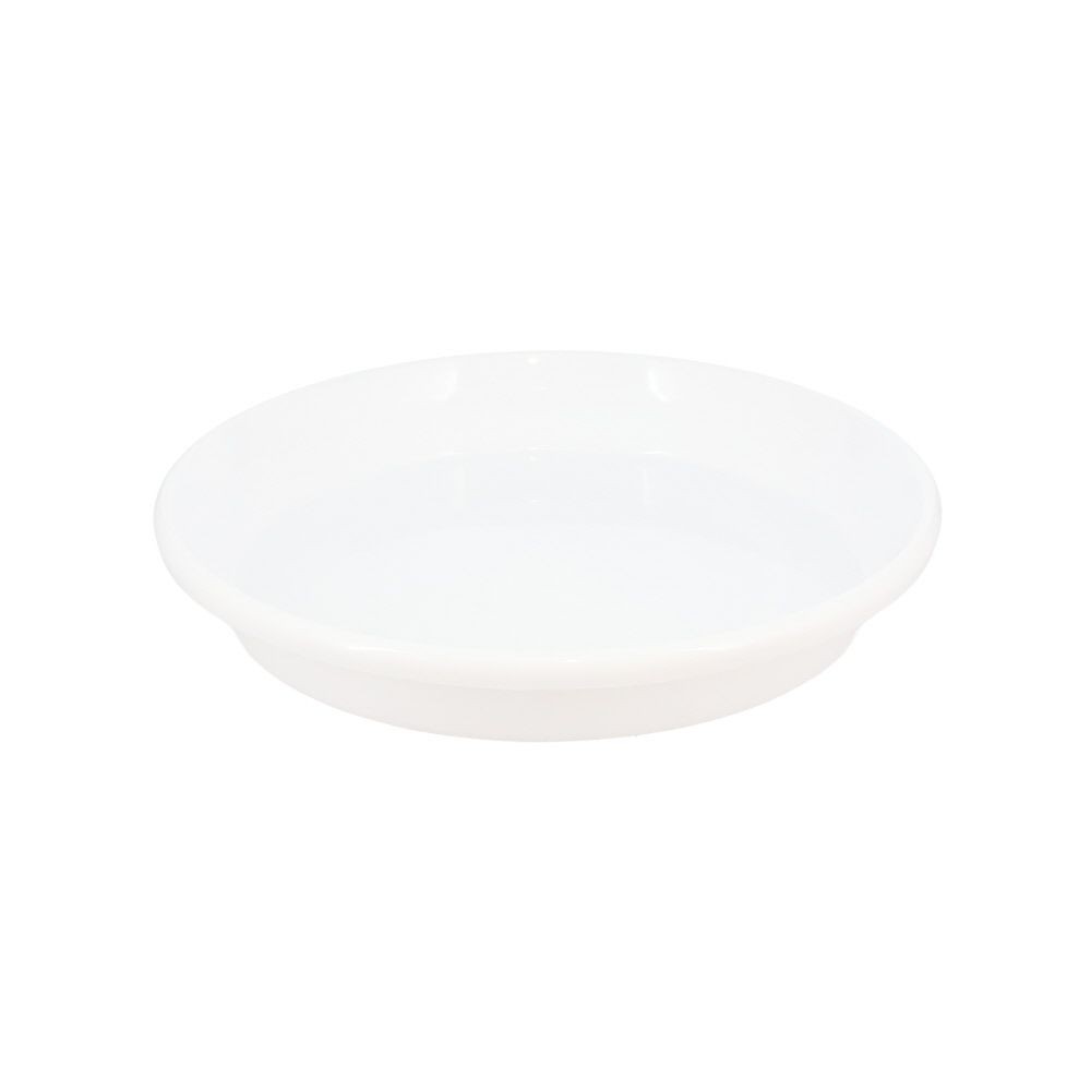 アップルウェアー　鉢皿　Ｆ型, ホワイト, 10号